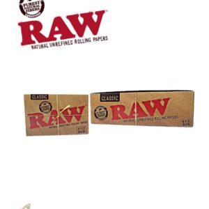 פאקט ניירות גלגול Raw Classic 1 1/2 Size