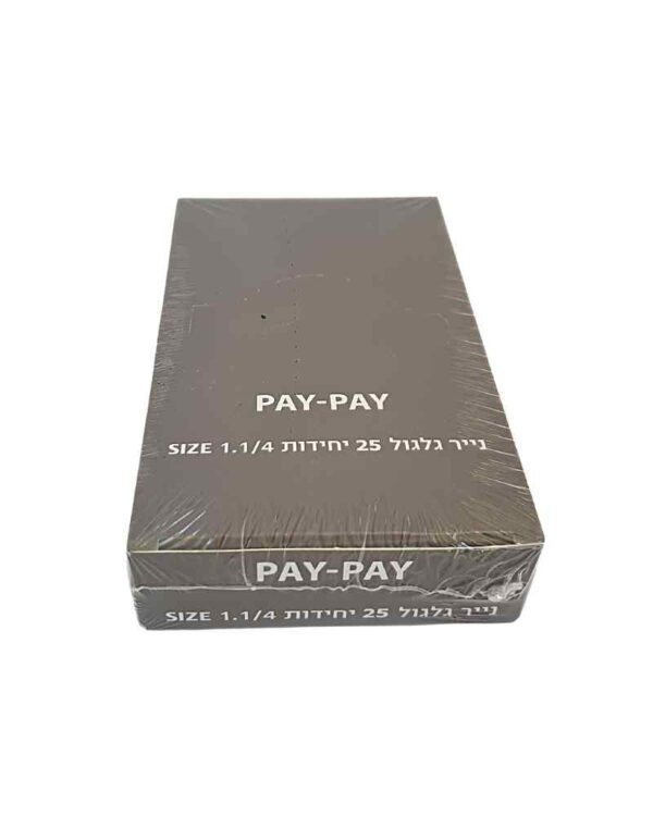 פאקט נייר גלגול PAY PAY גודל בינוני עם פילטר (¼1)