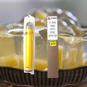 סיגריה אלקטרונית חד פעמית בטעם אייס אננס 1500 שאיפות חברת VAPORLAX