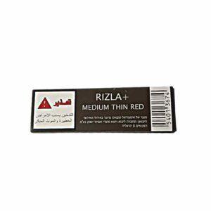 נייר גלגול ריזלה אדום Rizla Medium Thin Red