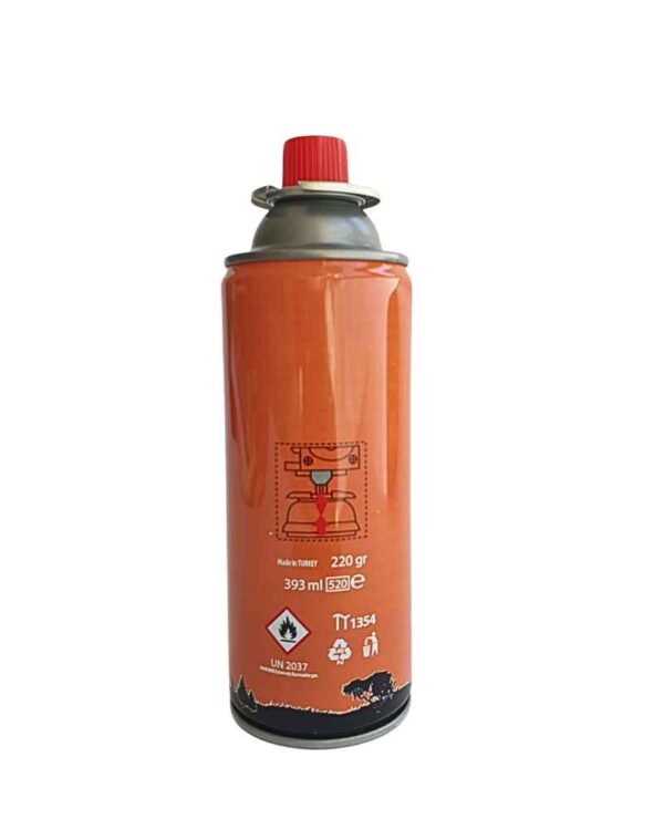 מיכל גז בקבוק 220 גרם רב שימושי מותאם לכירת בישול חברת גז