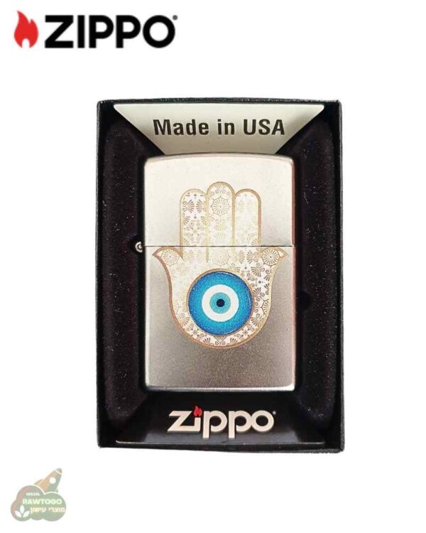 מצית זיפו בעיצוב חמסה ZIPPO