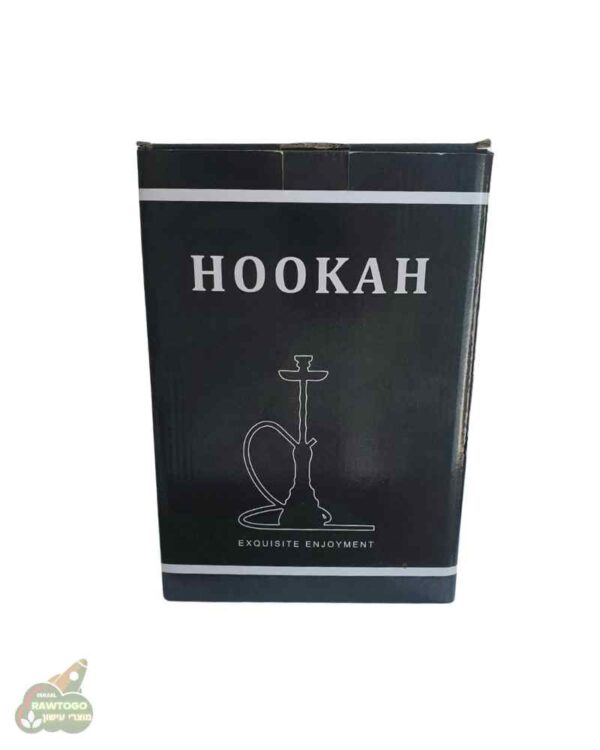 נרגילה גדולה איכותית תחתית צבע כחול חברת HOOKAH