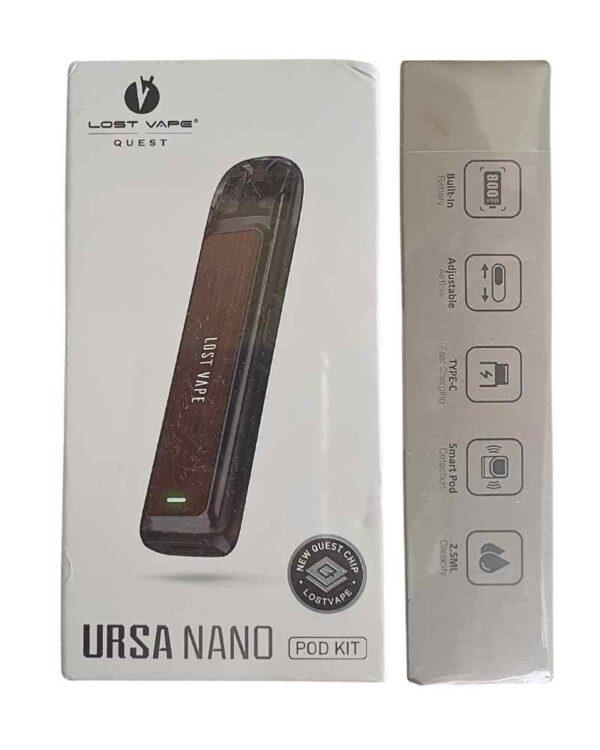 סיגריה רב פעמית דגם Lost Vape Ursa Nano Pod Kit