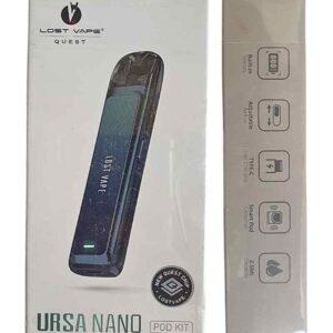 סיגריה רב פעמית צבע כחול דגם Lost Vape Ursa Nano Pod Kit