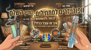 וופורייזרים למתחילים: המדריך השלם לבחירה ושימוש נכון