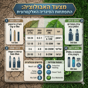 מהרוקח הסיני ועד הכיס שלכם: האבולוציה המטורפת של הסיגריה האלקטרונית 🚀💨