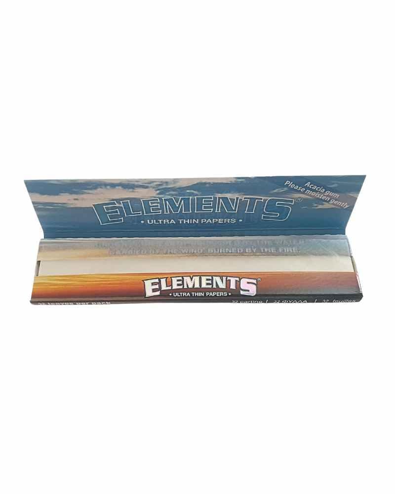 ניירות גלגול אלמנטס לבנים גדולים חברת ELEMENTS