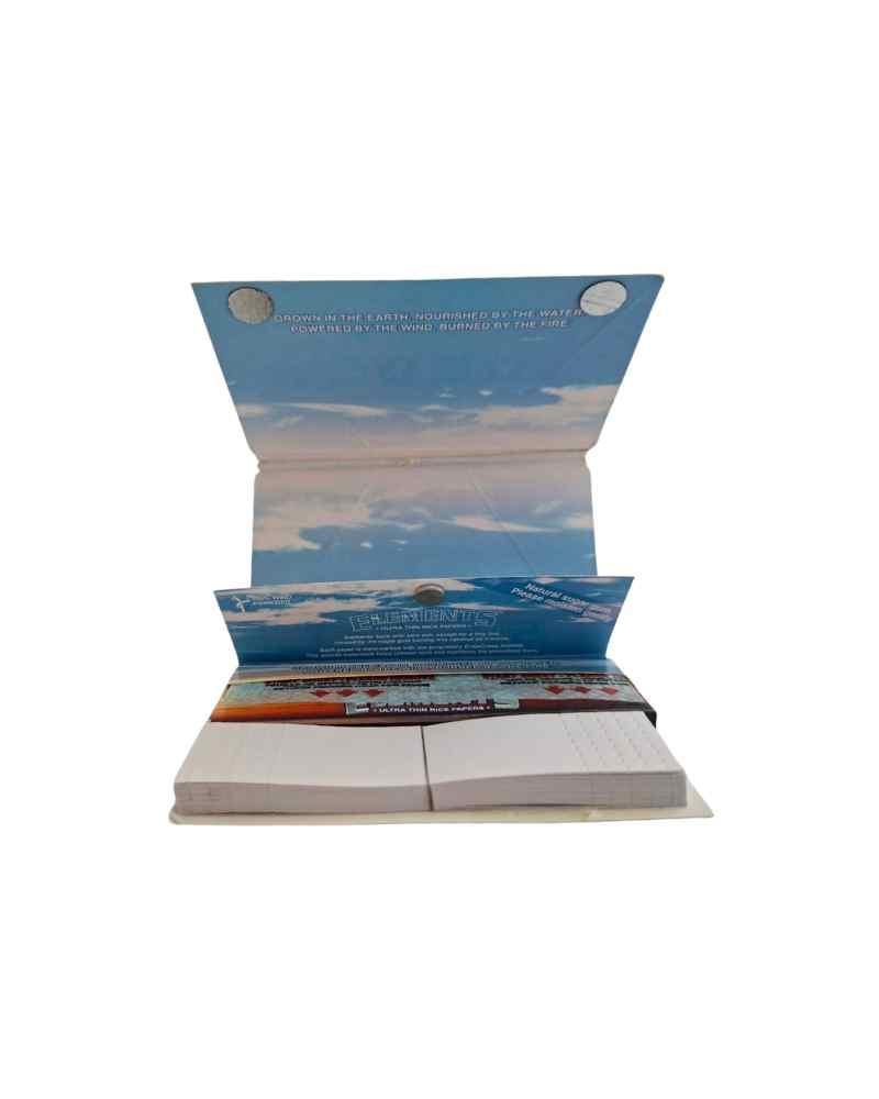 ELEMENTS Ultra Thin Artesano Rice Papers – ניירות גלילה אולטרה-דקים עם מגש ו-Tips