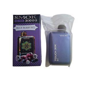 סיגריה אלקטרונית חד פעמית SMOK Ultra Touch 30K – טעם אוכמניות אייס – חוויית אידוי עוצמתית עם 30,000 שאיפות