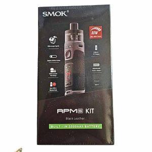 SMOK RPM 5 Kit – Black Leather | ערכת וייפ 80W עם סוללה 2000mAh
