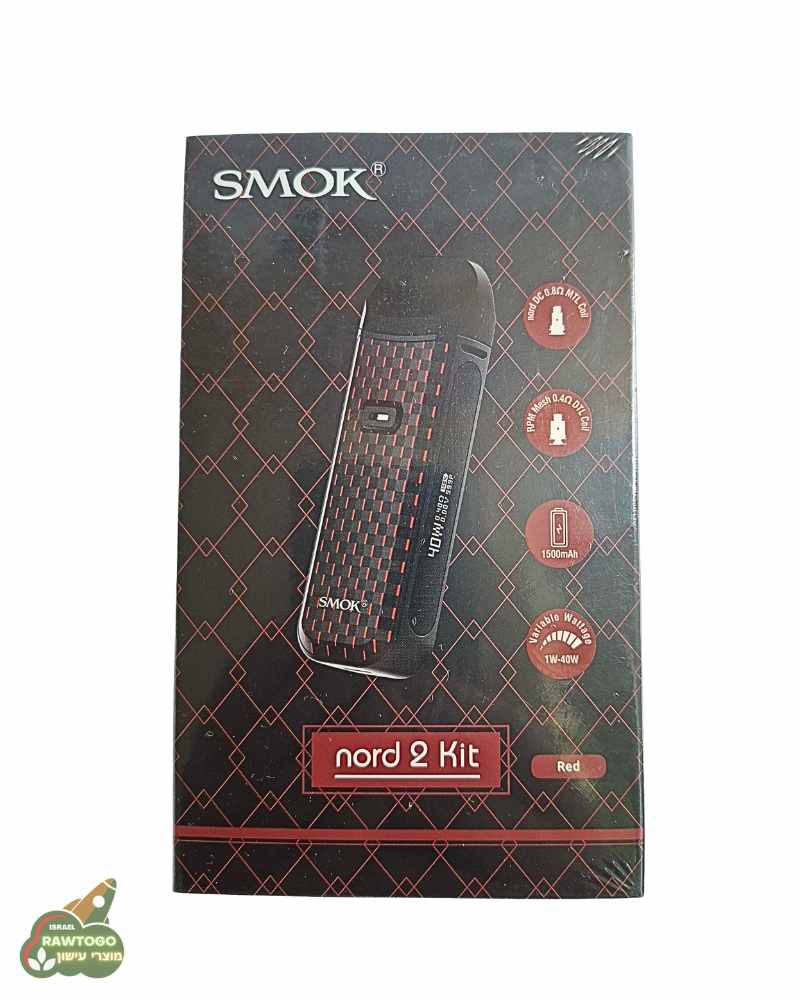 ערכת SMOK Nord 2 Kit – הביצועים של וייפ עוצמתי בתוך פוד קומפקטי