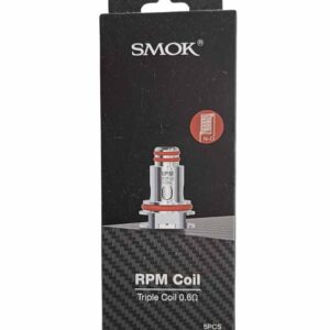 חבילת סלילים SMOK RPM Coil Triple 0.6Ω (5 יחידות) – קוילים מקוריים למערכות פוד