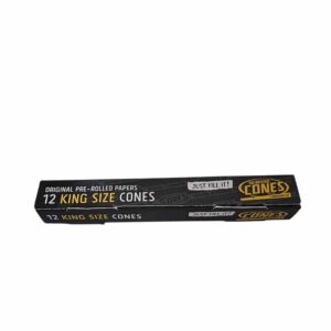 מארז קונוסים מוכנים לגלגול Cones King Size – קופסת 12 קונוסים מקוריים למילוי מהיר