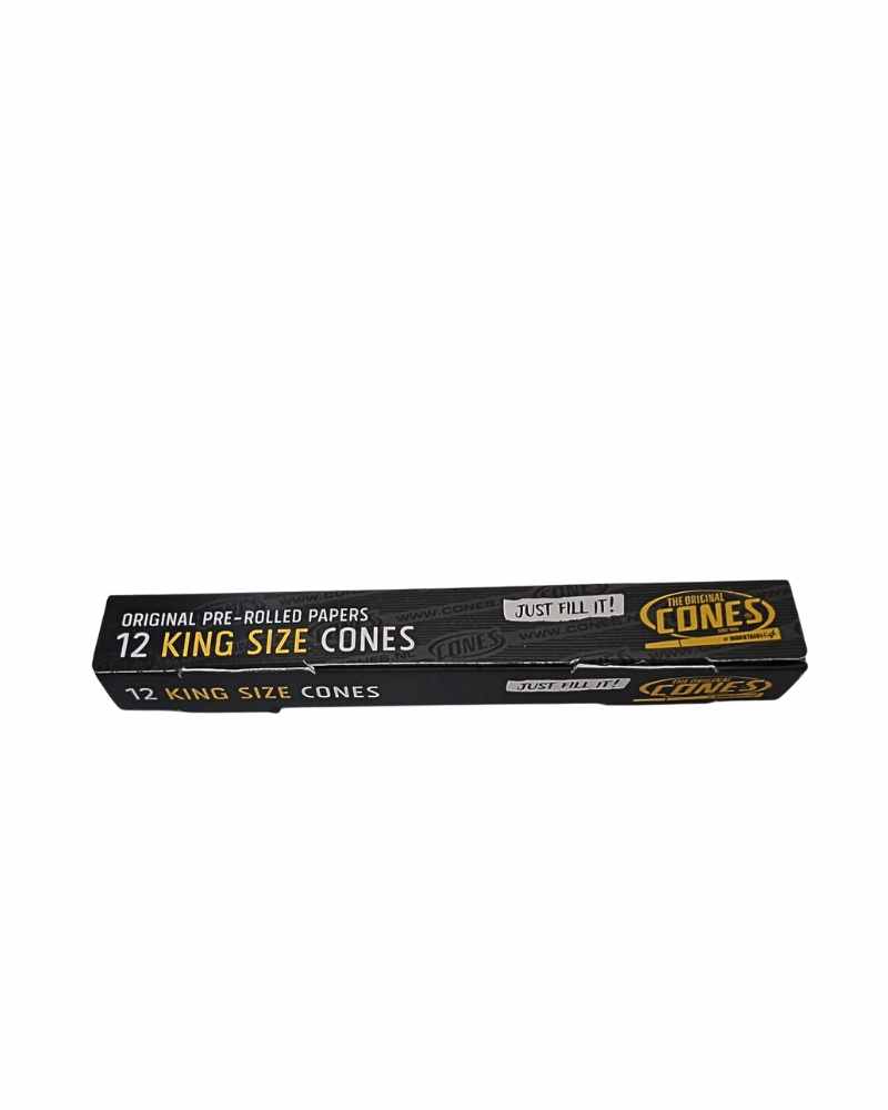 מארז קונוסים מוכנים לגלגול Cones King Size – קופסת 12 קונוסים מקוריים למילוי מהיר