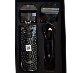 ערכת סיגריה אלקטרונית SMOK Nord 4 Pod Kit 80W – דגם Black Armor