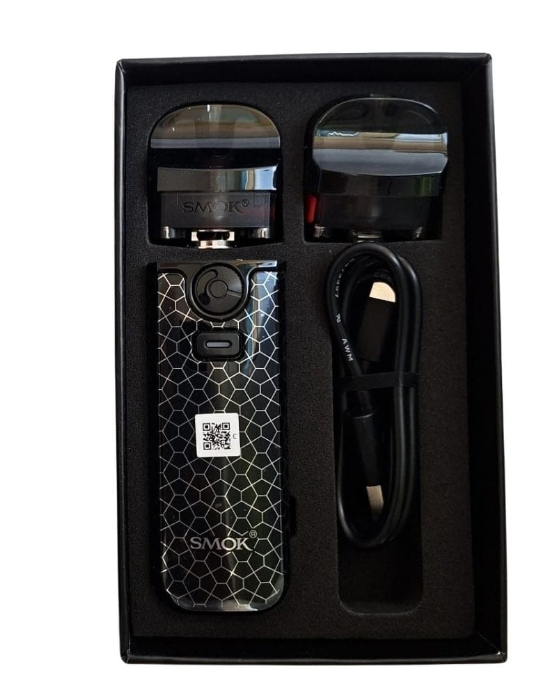 ערכת סיגריה אלקטרונית SMOK Nord 4 Pod Kit 80W – דגם Black Armor